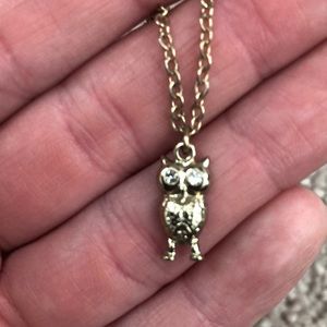 Short Owl Necklace